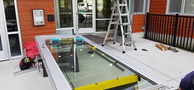 storefront door glass replacement Lake Forest